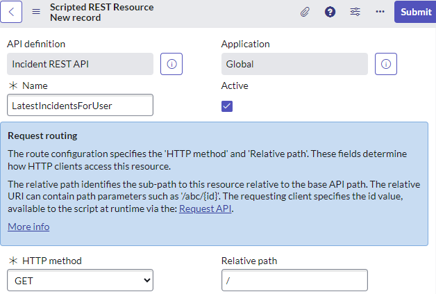 Creating Scripted REST APIs in ServiceNow